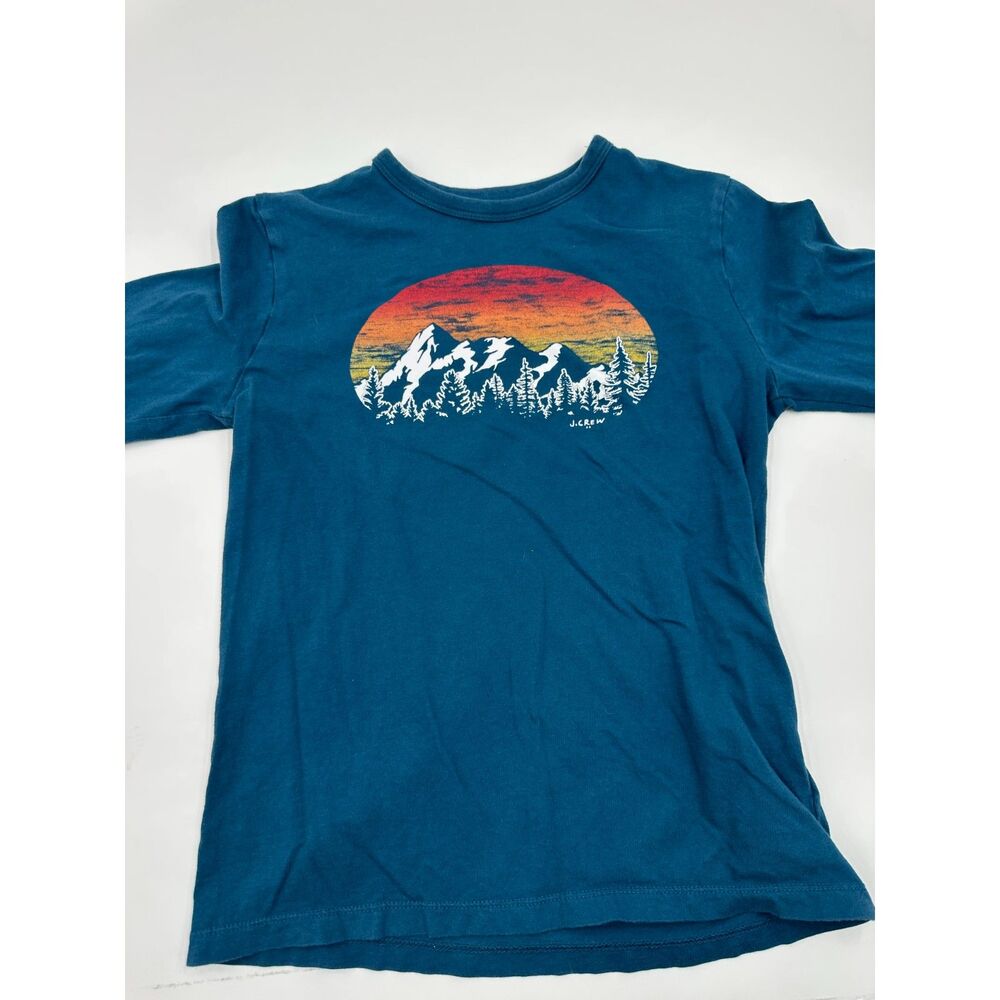 Crew Cuts Top for Children Graphic Tee Mountains Crew Neck Sz L Long Sleeves EUC - Picture 2 of 7